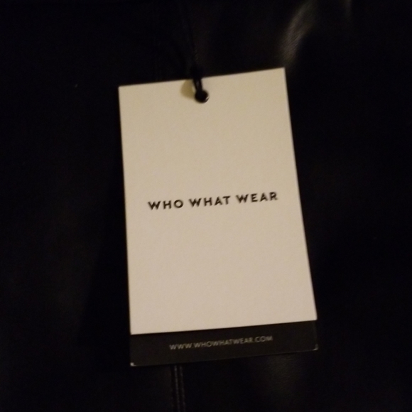 NWT Simulated Leather Skirt - Picture 4 of 8